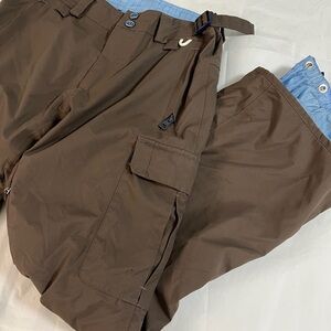 Foursquare snowboarding women’s M brown boot Cut Pants